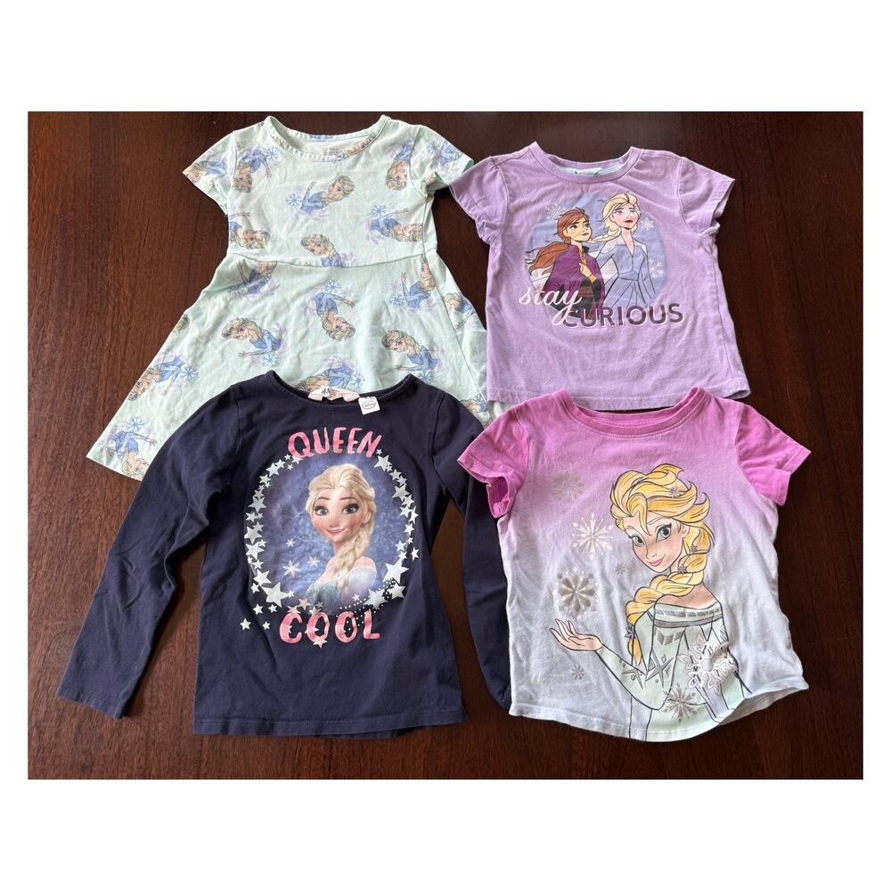Girl's Frozen Elsa Lot Size 4T
